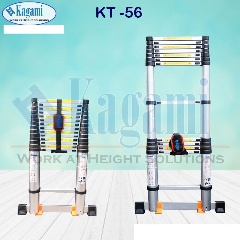 Thang Nhôm Rút Đơn 5m6 Kagami KT -56 